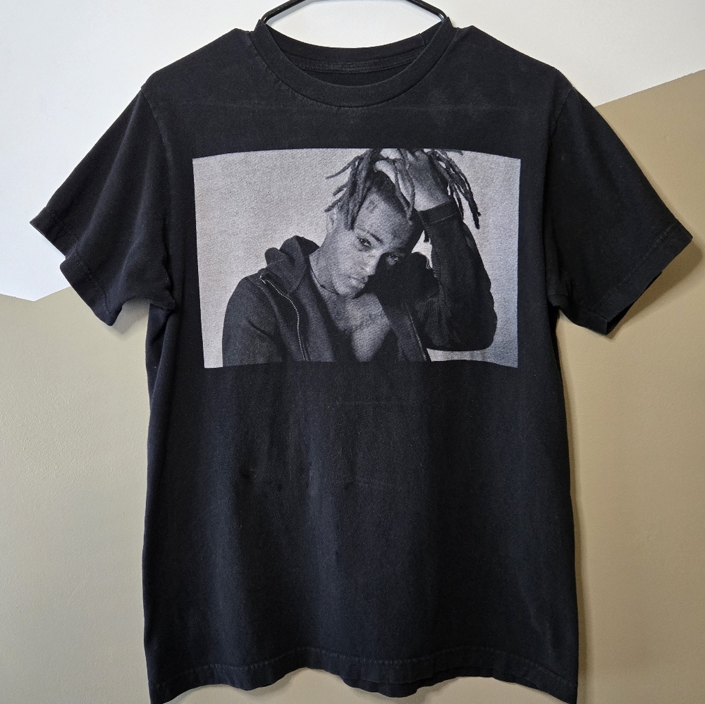 XXXTENTACION Official Brand Men's Two-sided Black T-shirt Size Small With Quote